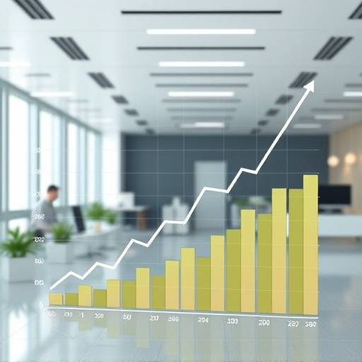 Graph showing increased organic traffic for Gamma Solutions